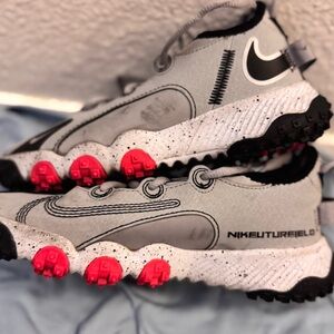 Nike Gray Field Cleats